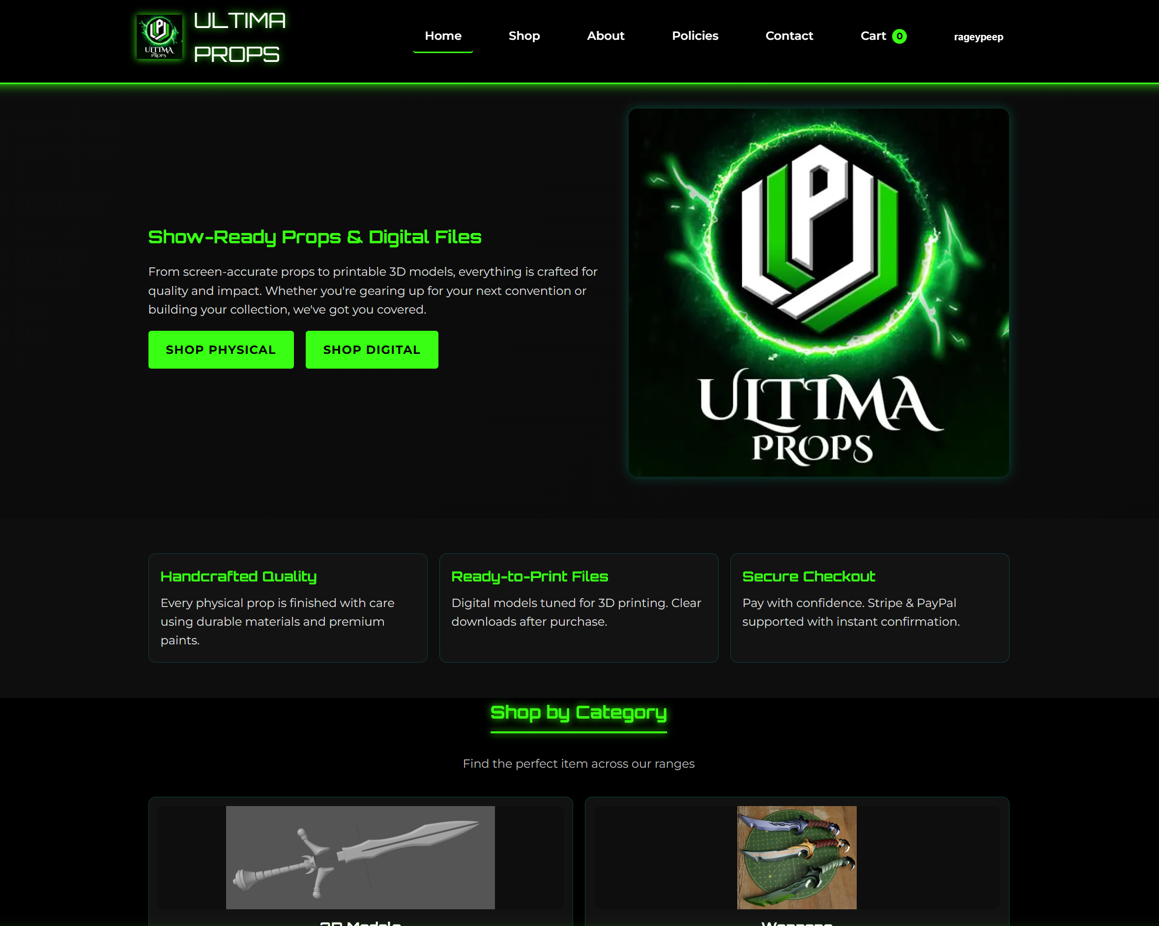 01 — Showing the Home page